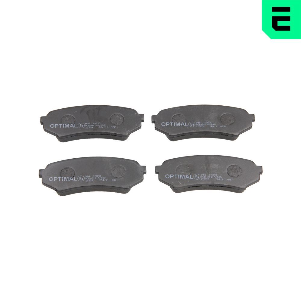 Гальмівні колодки дискові OPTIMAL BP10333 - zapix
