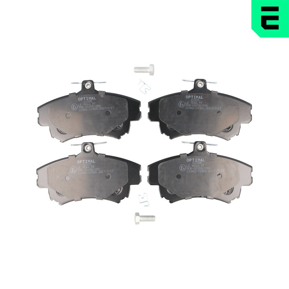 Гальмівні колодки дискові OPTIMAL BP10335 - zapix