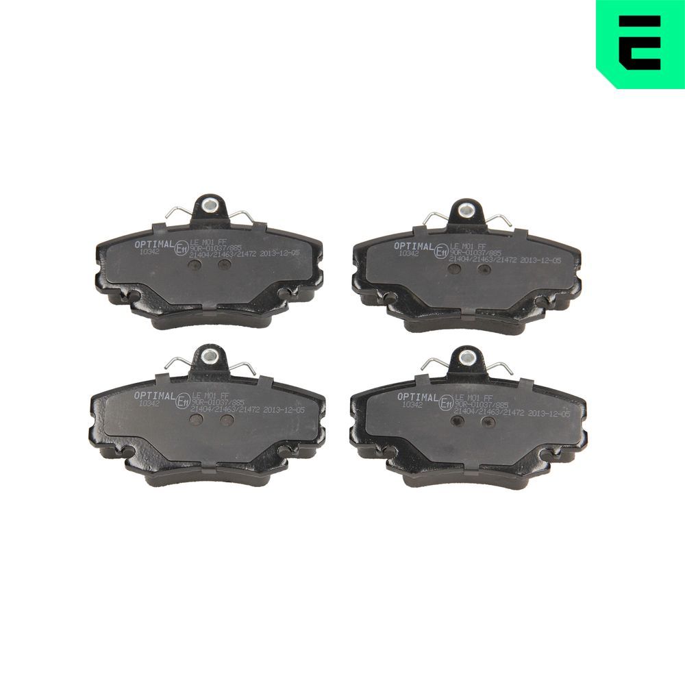 Гальмівні колодки дискові OPTIMAL BP10342 - zapix