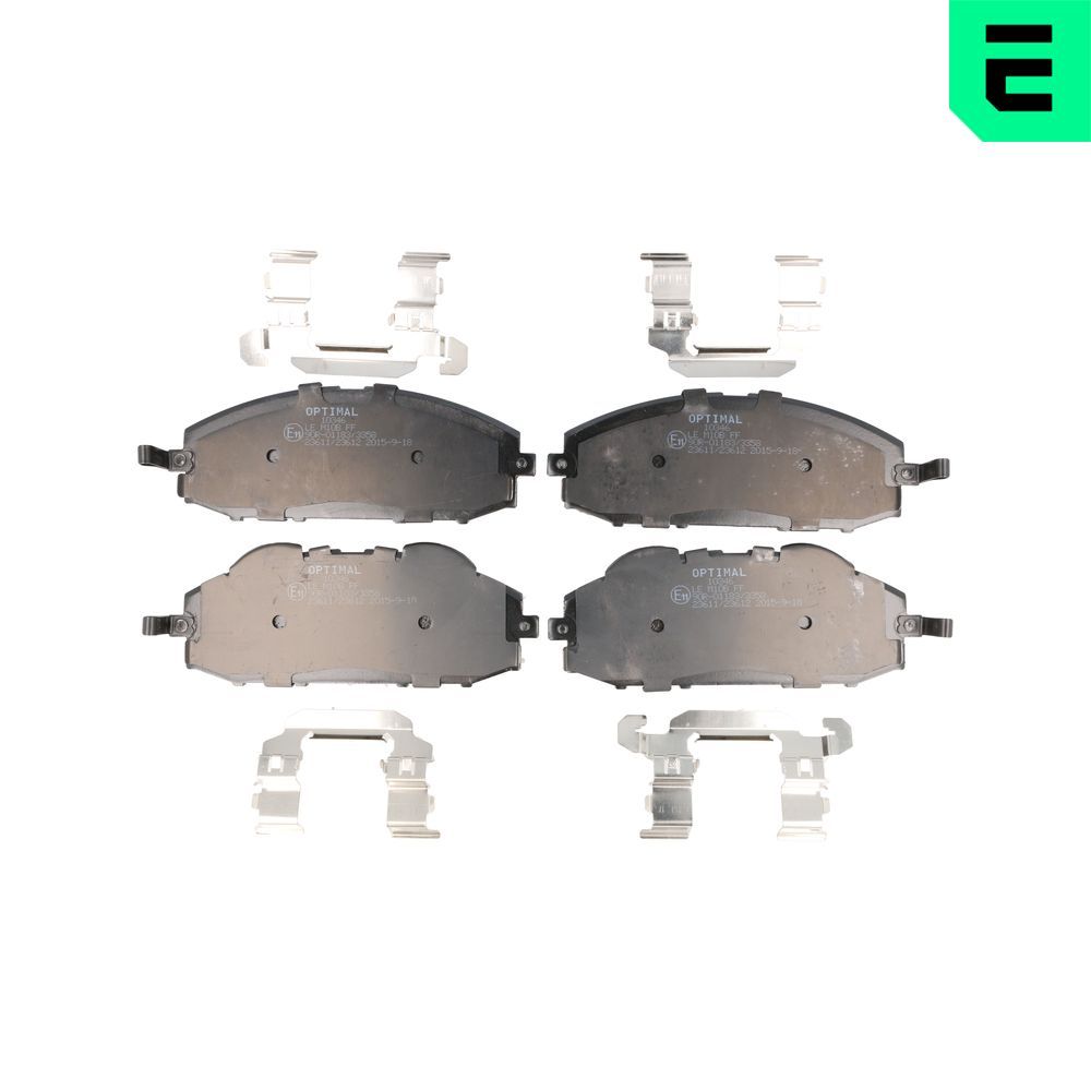 Гальмівні колодки дискові OPTIMAL BP10346 - zapix