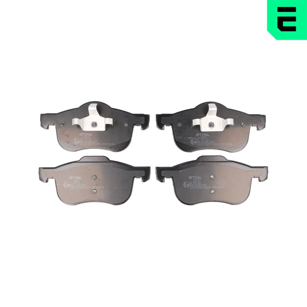 Гальмівні колодки дискові OPTIMAL BP10348 - zapix