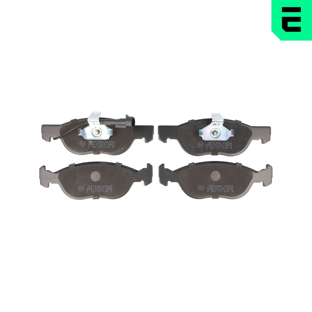 Гальмівні колодки дискові OPTIMAL BP10393 - zapix