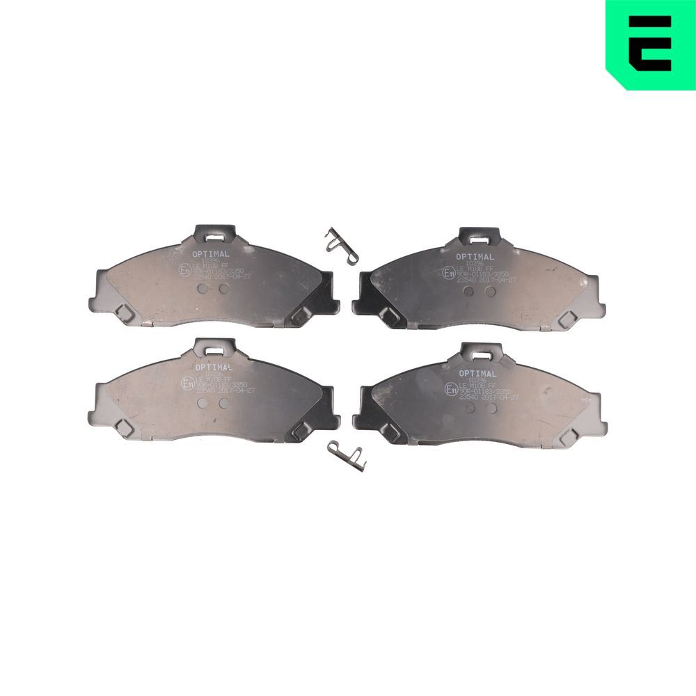 Гальмівні колодки дискові OPTIMAL BP10396 - zapix
