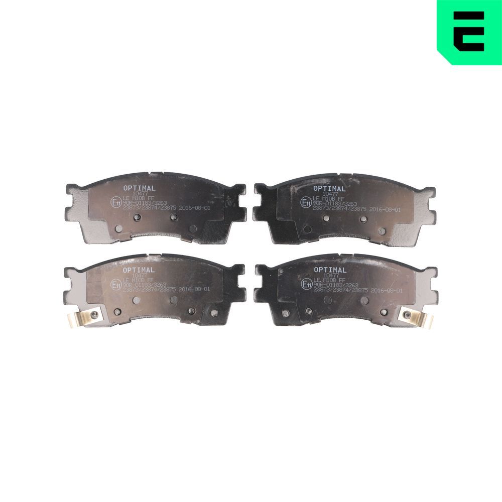Гальмівні колодки дискові OPTIMAL BP10477 - zapix