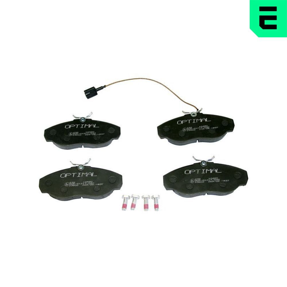 Гальмівні колодки дискові OPTIMAL BP10490 - zapix