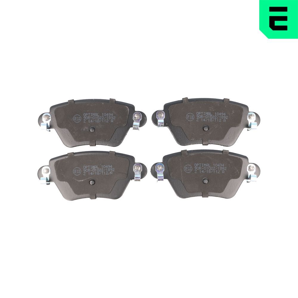 Гальмівні колодки дискові OPTIMAL BP10494 - zapix
