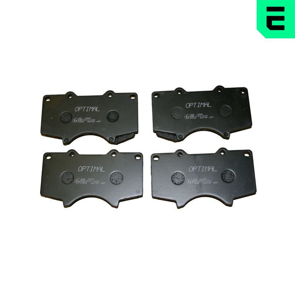 Гальмівні колодки дискові OPTIMAL BP12305 - zapix