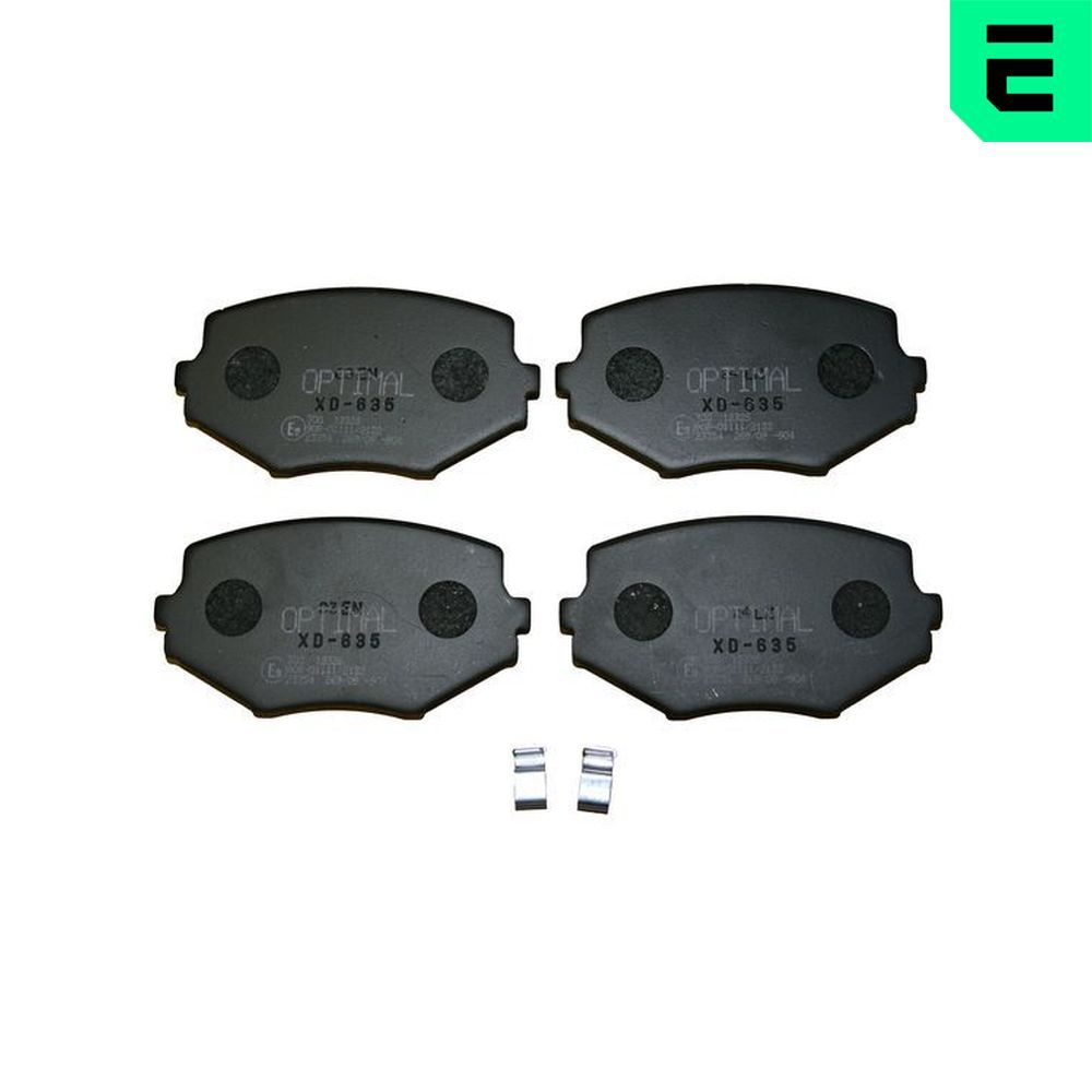 Гальмівні колодки дискові OPTIMAL BP12326 - zapix