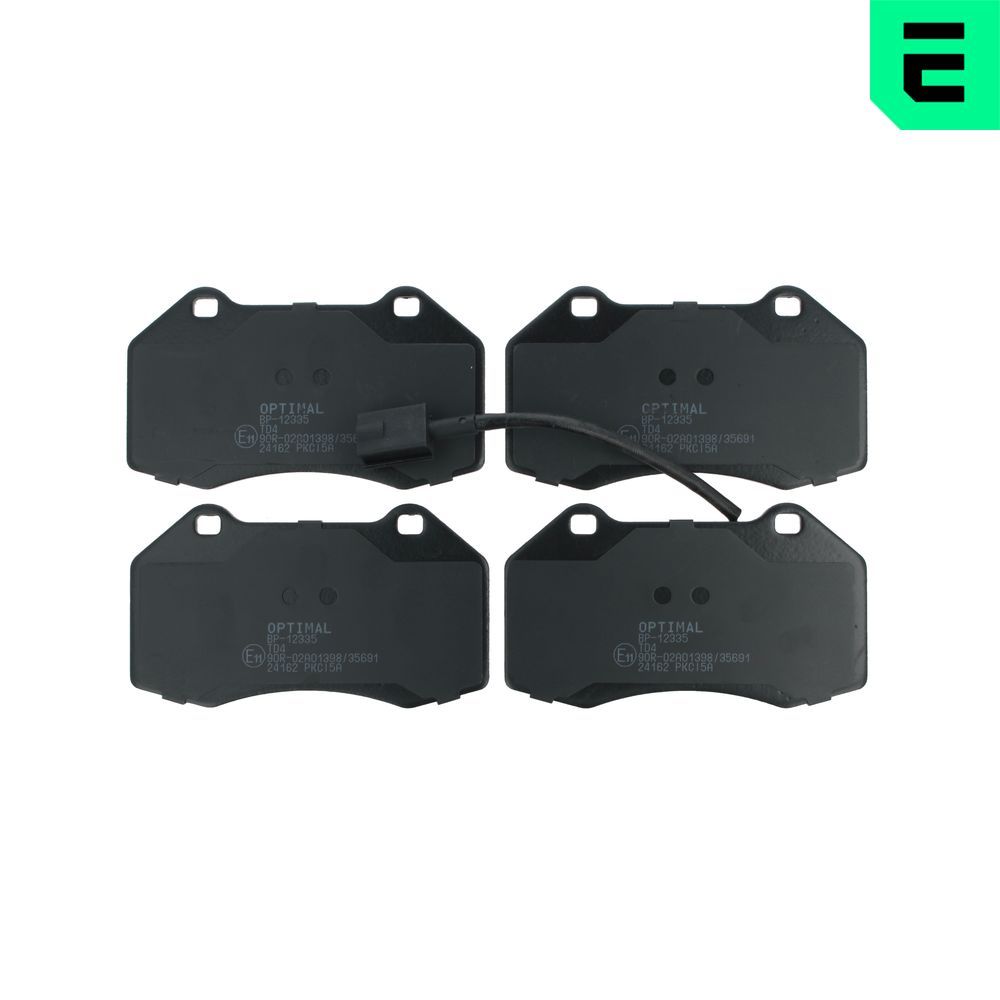 Гальмівні колодки дискові OPTIMAL BP12335 - zapix