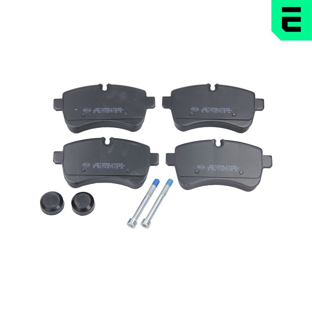 Гальмівні колодки дискові OPTIMAL BP12339 - zapix