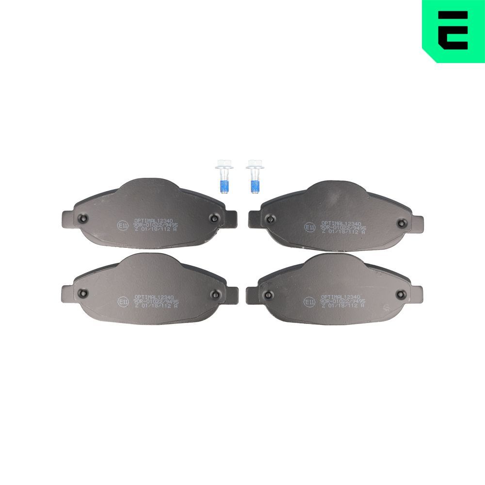 Гальмівні колодки дискові OPTIMAL BP12340 - zapix
