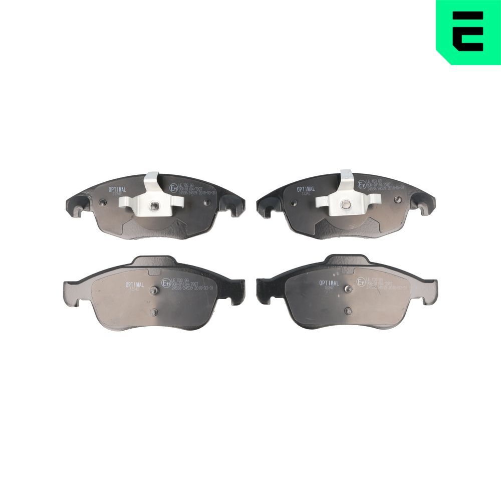 Гальмівні колодки дискові OPTIMAL BP12342 - zapix