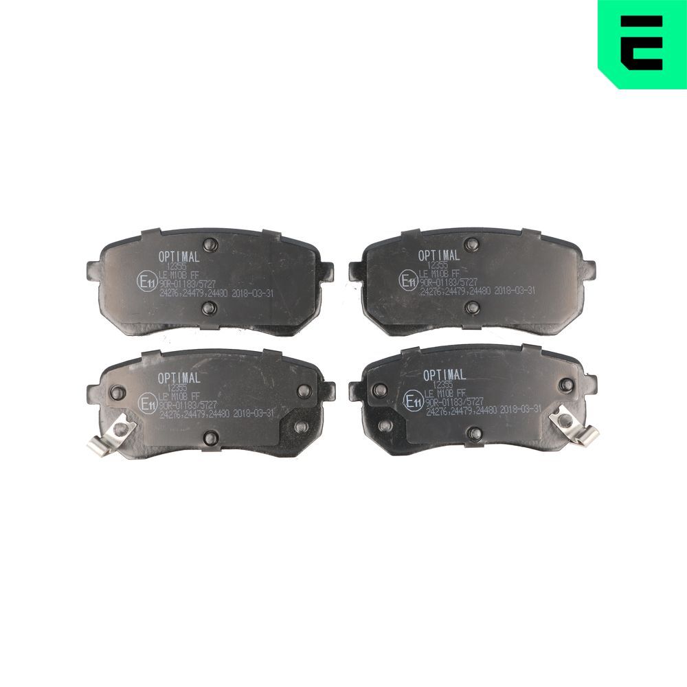 Гальмівні колодки дискові OPTIMAL BP12355 - zapix