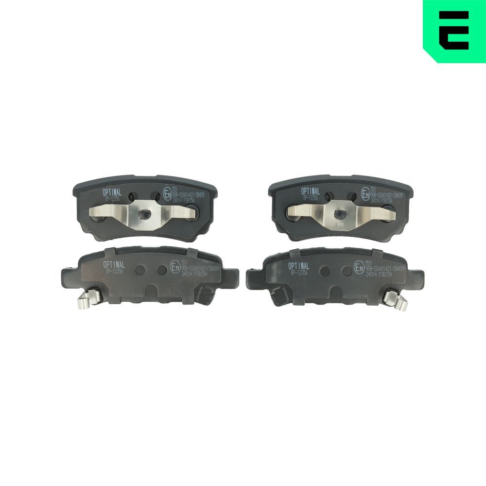 Гальмівні колодки дискові OPTIMAL BP12356 - zapix