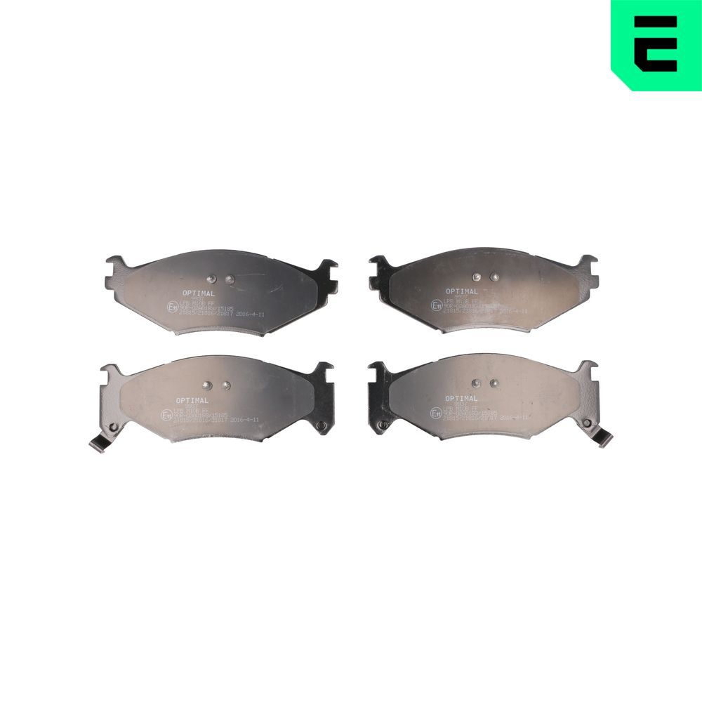 Гальмівні колодки дискові OPTIMAL BP09937 - zapix