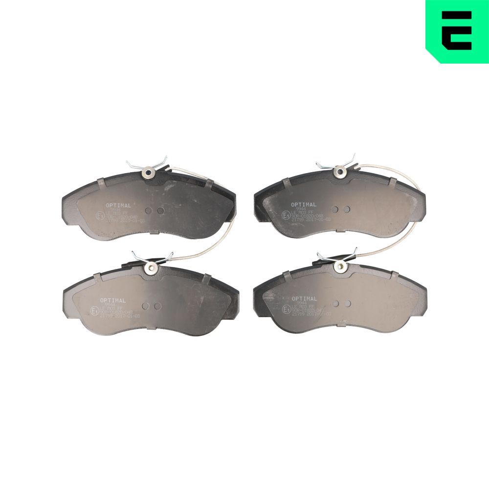 Гальмівні колодки дискові OPTIMAL BP09944 - zapix