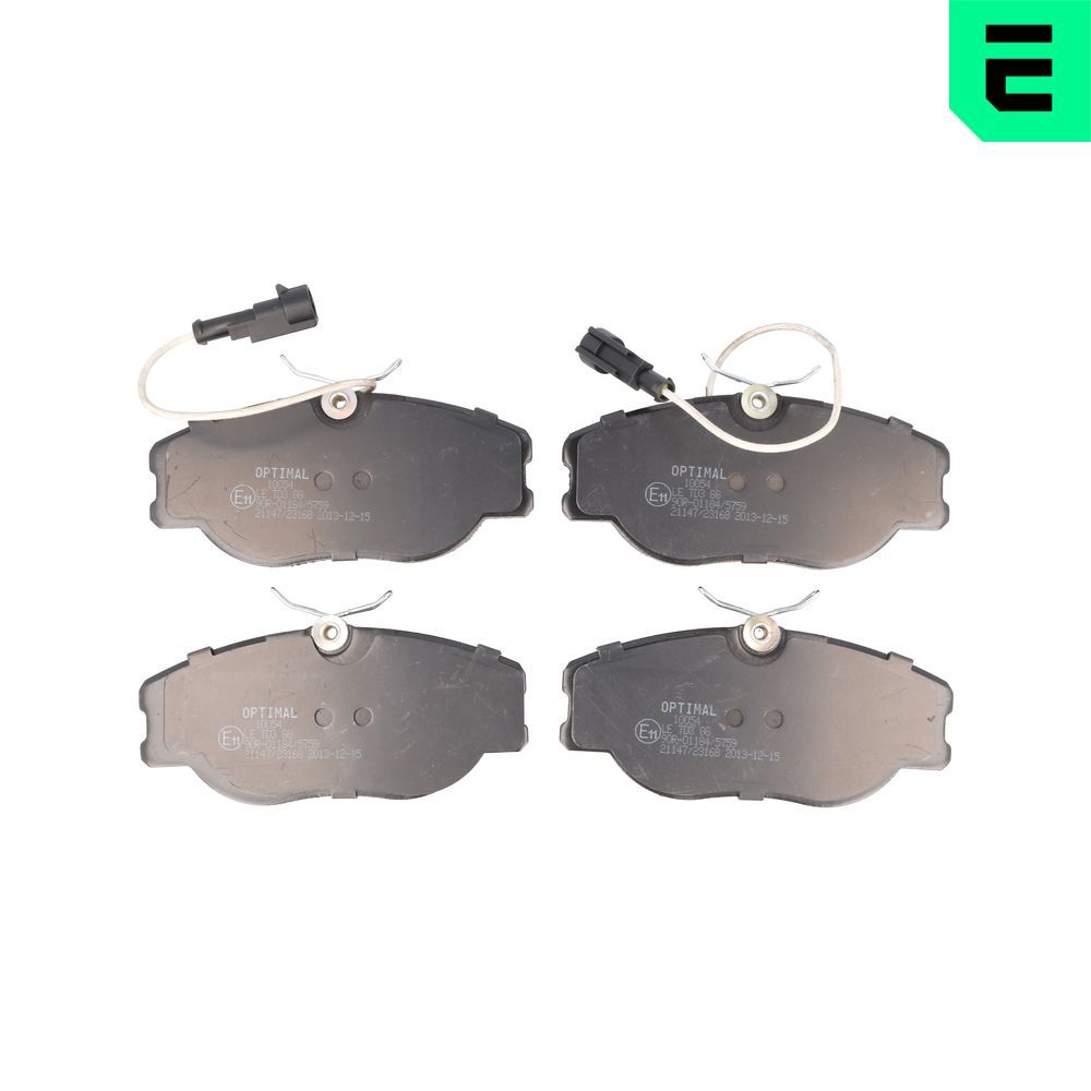 Гальмівні колодки дискові OPTIMAL BP10054 - zapix