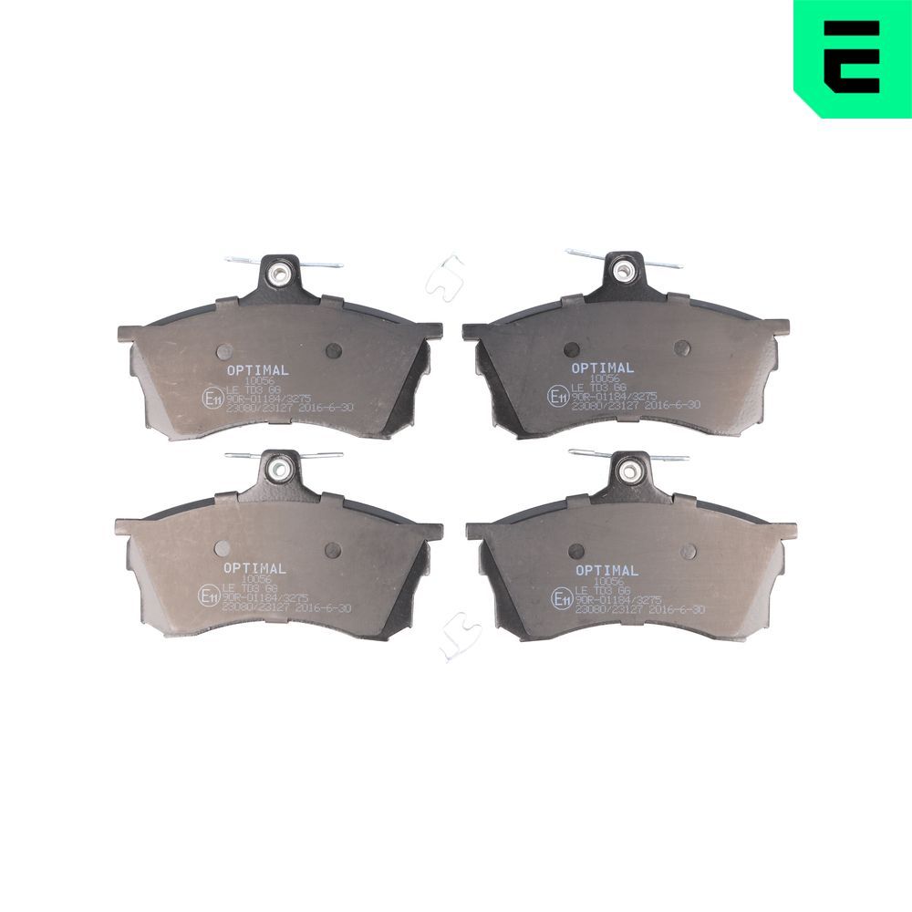 Гальмівні колодки дискові OPTIMAL BP10056 - zapix