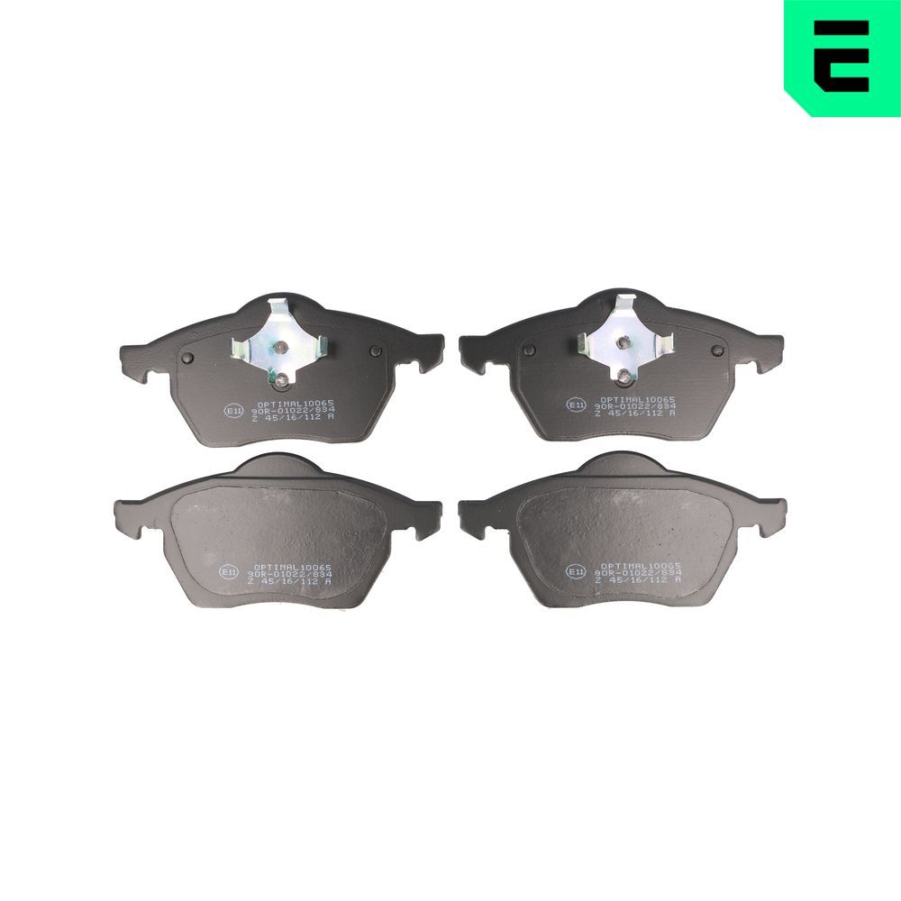 Гальмівні колодки дискові OPTIMAL BP10065 - zapix