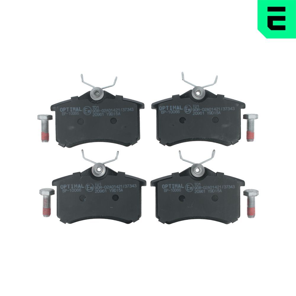 Гальмівні колодки дискові OPTIMAL BP10066 - zapix