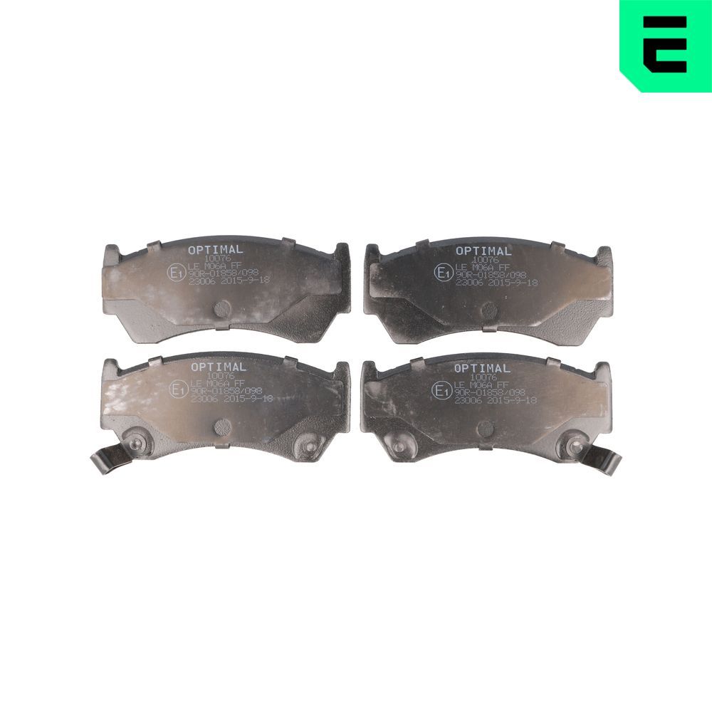 Гальмівні колодки дискові OPTIMAL BP10076 - zapix