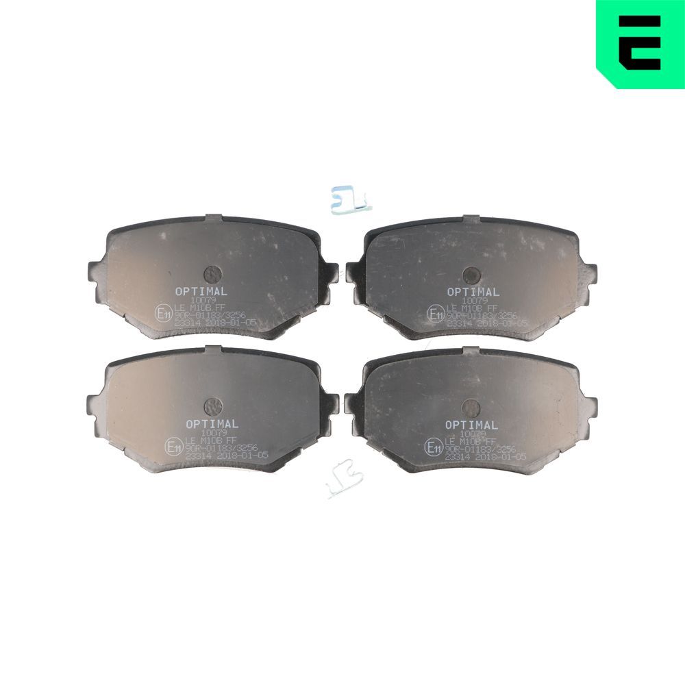 Гальмівні колодки дискові OPTIMAL BP10079 - zapix