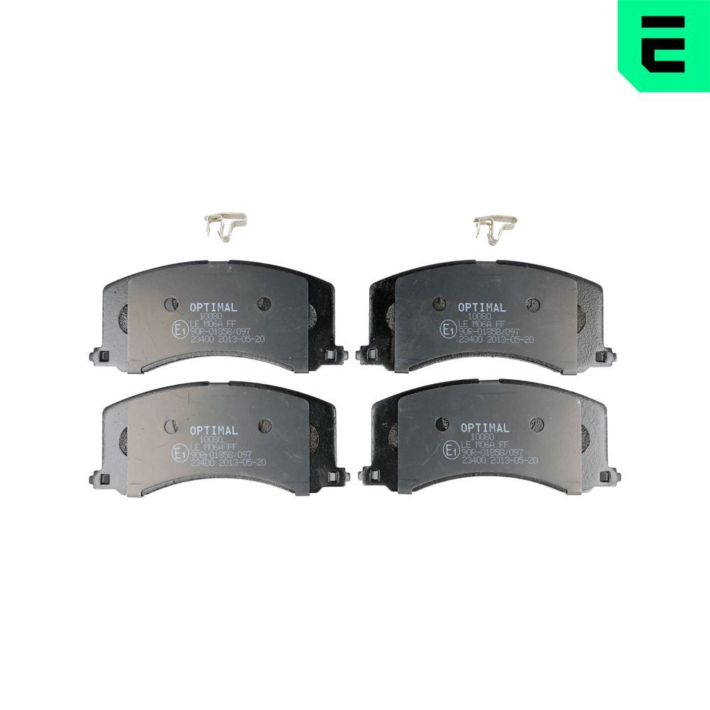 Гальмівні колодки дискові OPTIMAL BP10080 - zapix