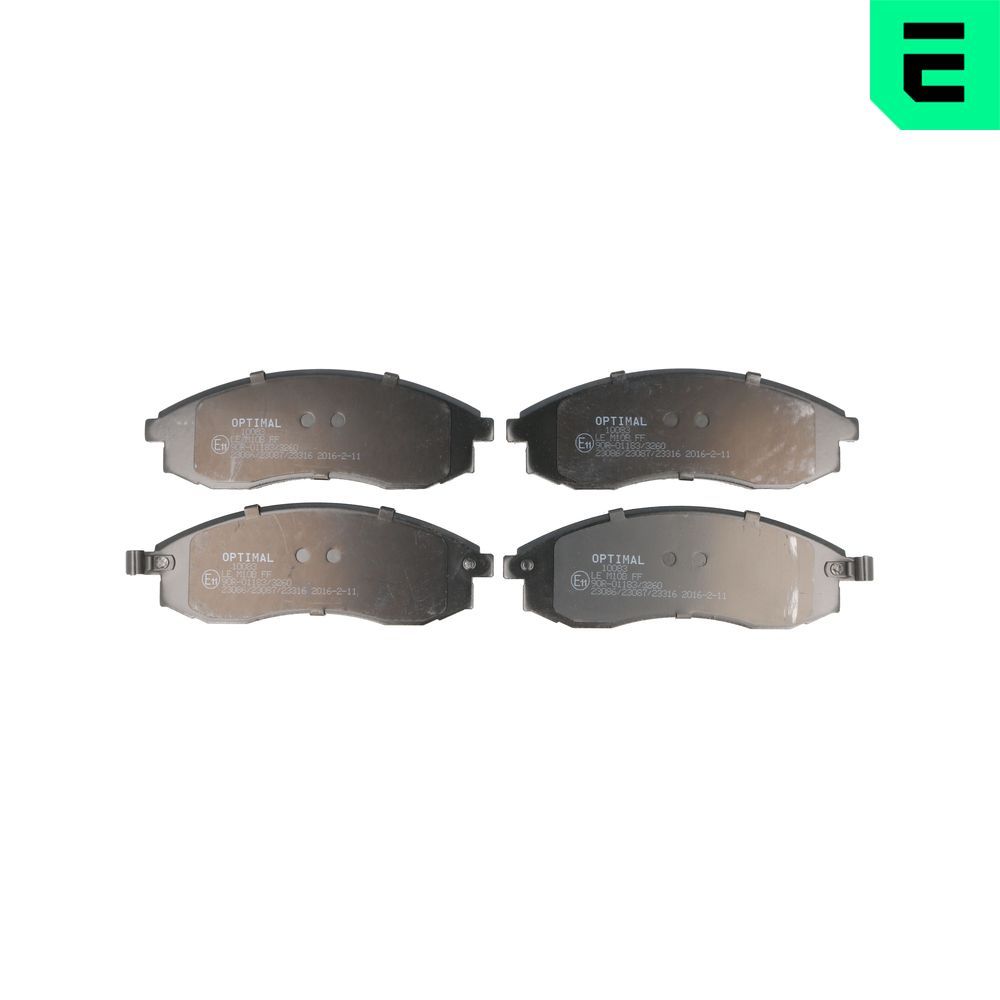 Гальмівні колодки дискові OPTIMAL BP10083 - zapix