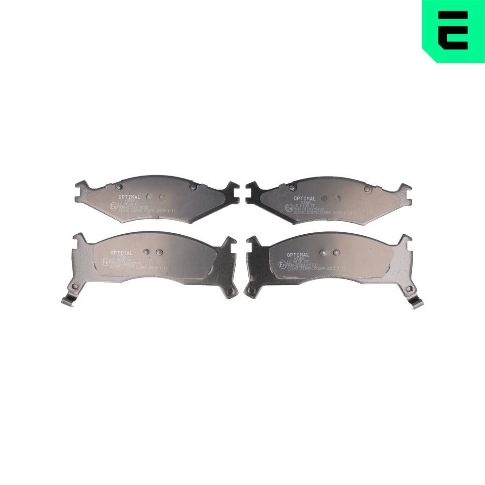 Гальмівні колодки дискові OPTIMAL BP10086 - zapix