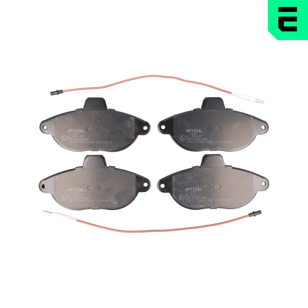 Гальмівні колодки дискові OPTIMAL BP10089 - zapix