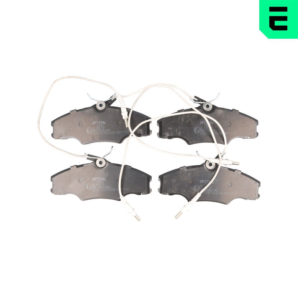 Гальмівні колодки дискові OPTIMAL BP10090 - zapix