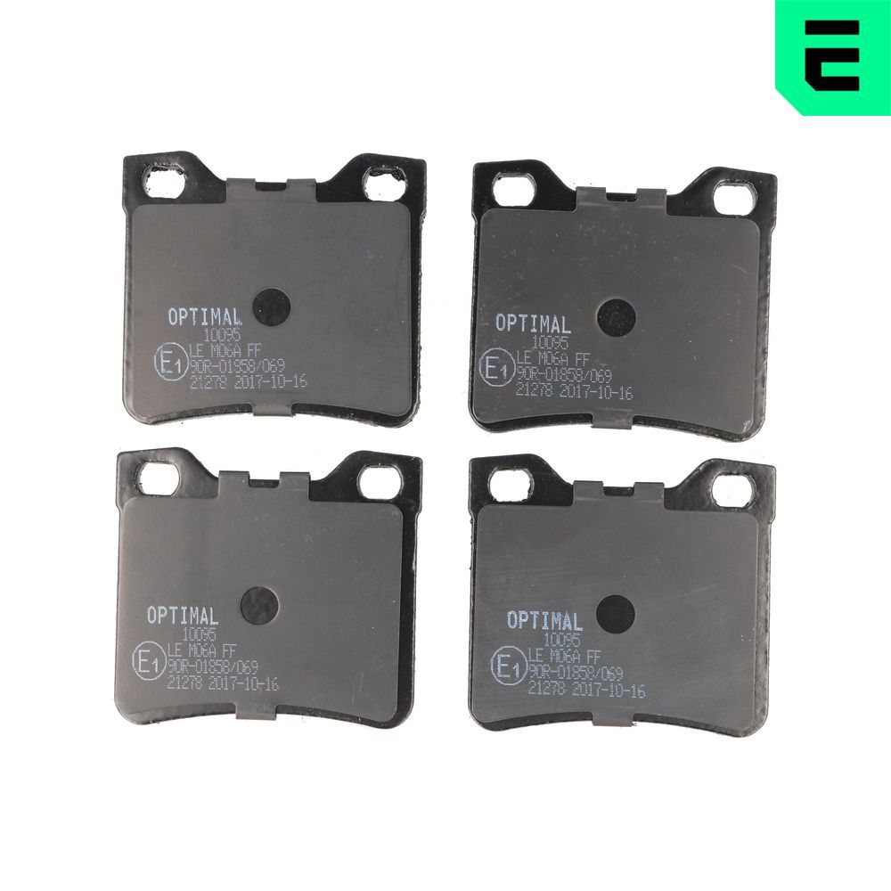 Гальмівні колодки дискові OPTIMAL BP10095 - zapix