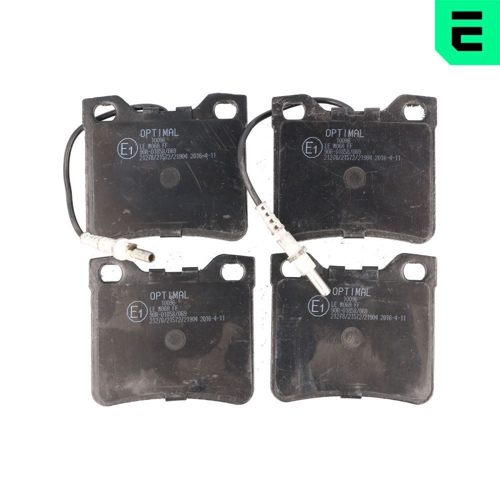 Гальмівні колодки дискові OPTIMAL BP10096 - zapix