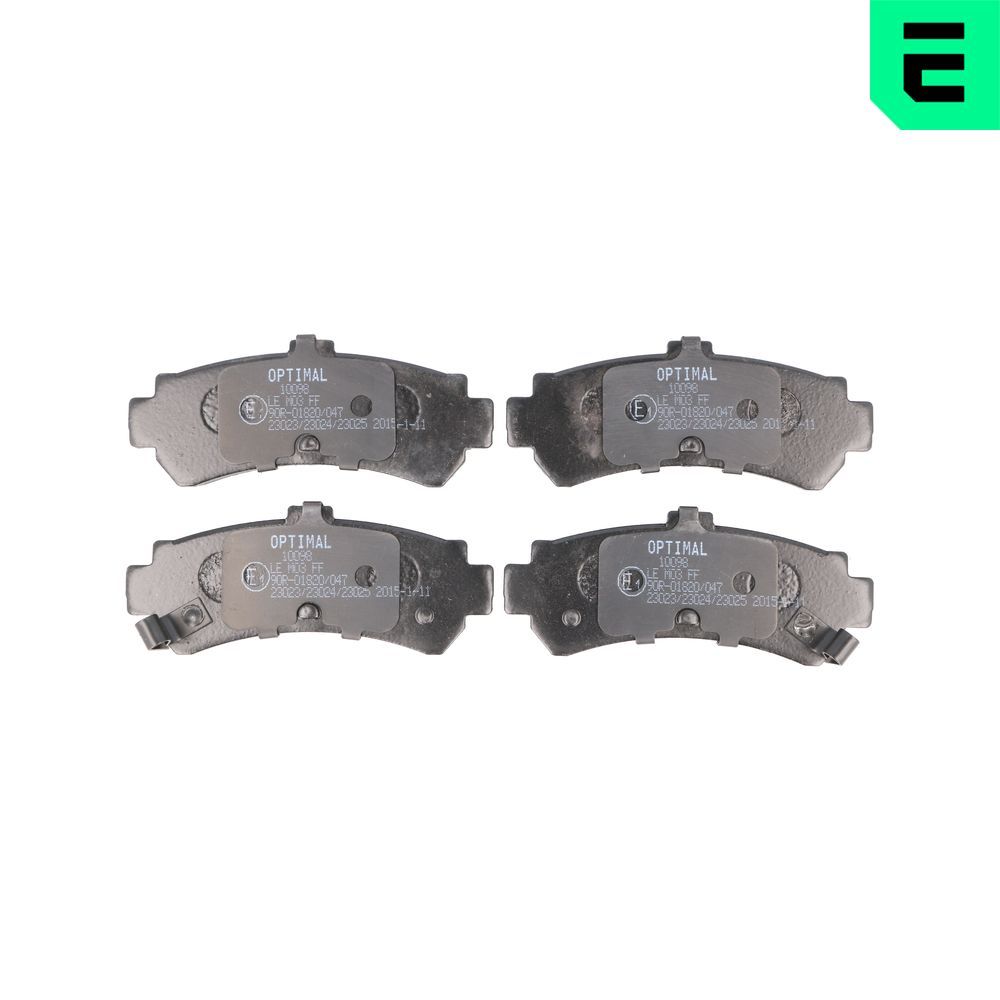 Гальмівні колодки дискові OPTIMAL BP10098 - zapix