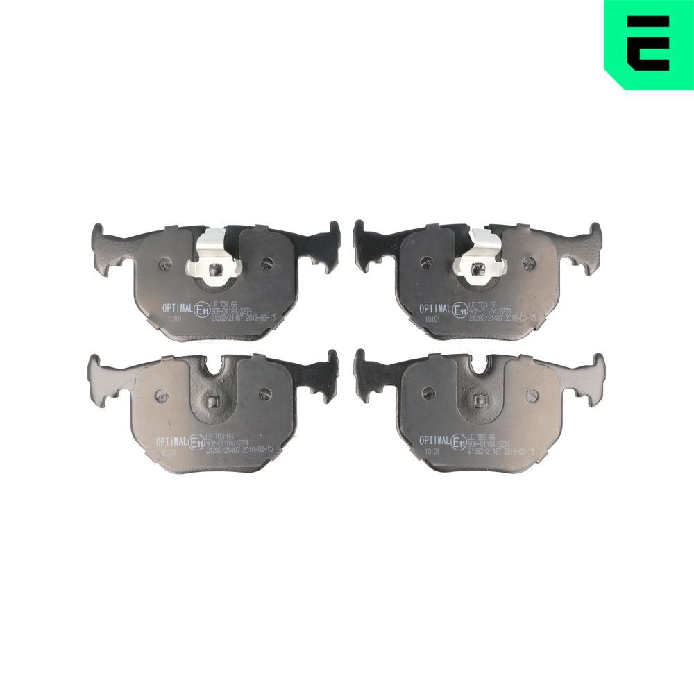 Гальмівні колодки дискові OPTIMAL BP10101 - zapix