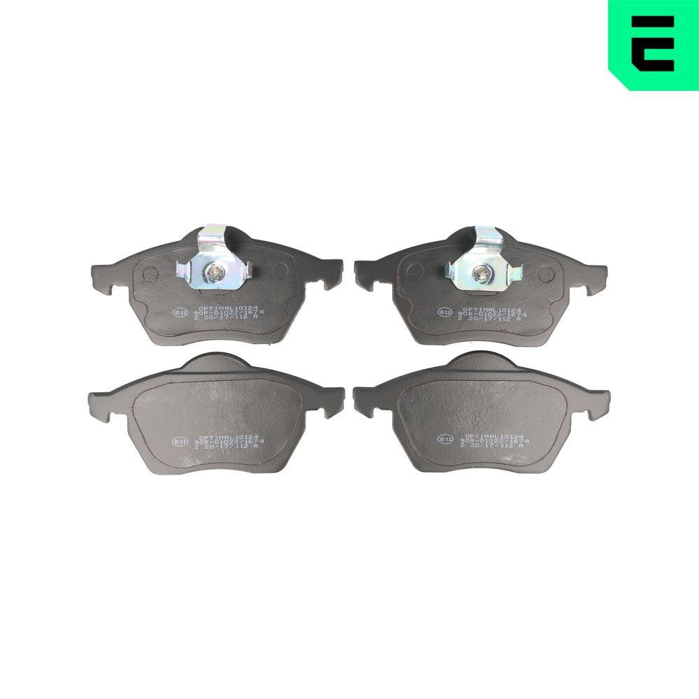 Гальмівні колодки дискові OPTIMAL BP10124 - zapix