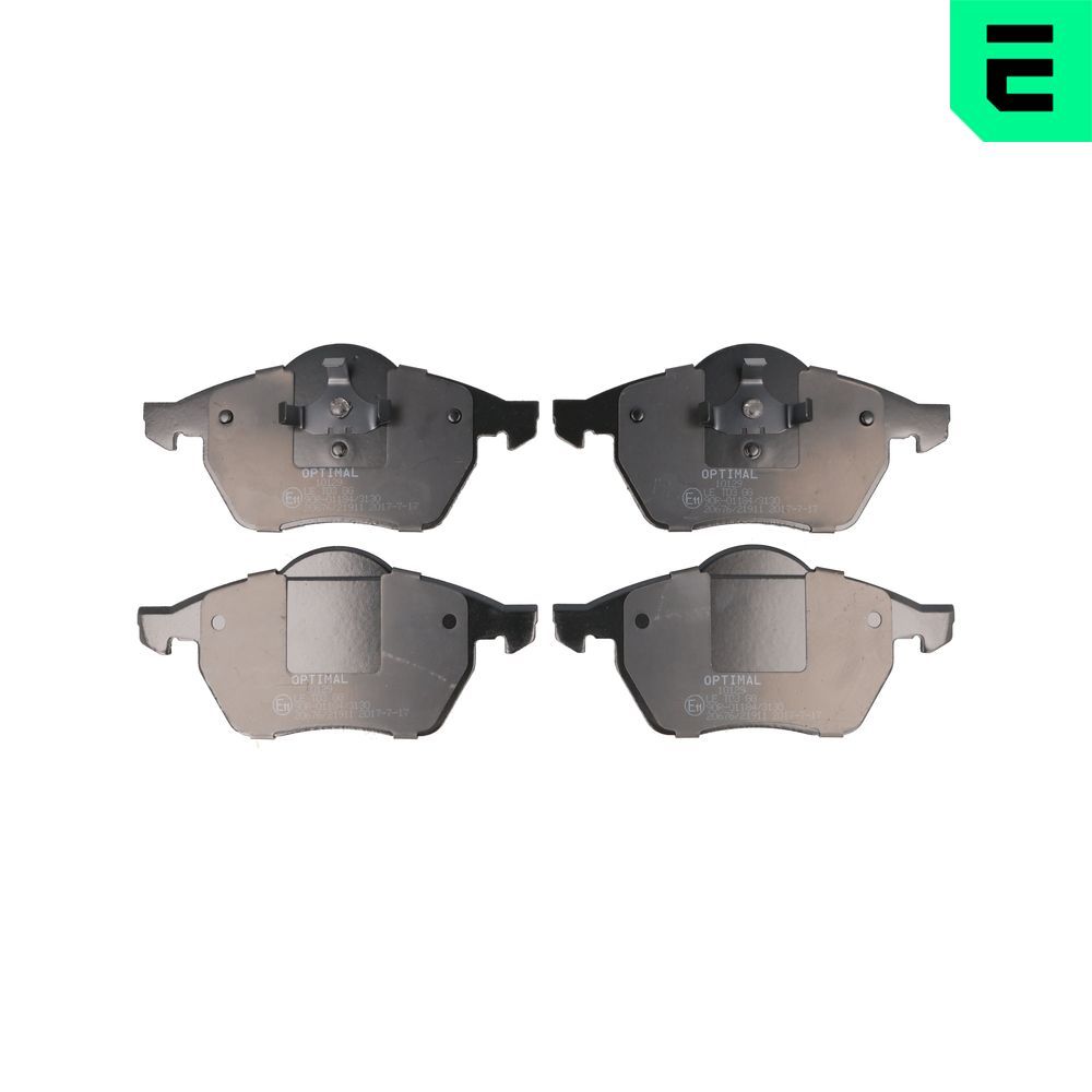 Гальмівні колодки дискові OPTIMAL BP10129 - zapix