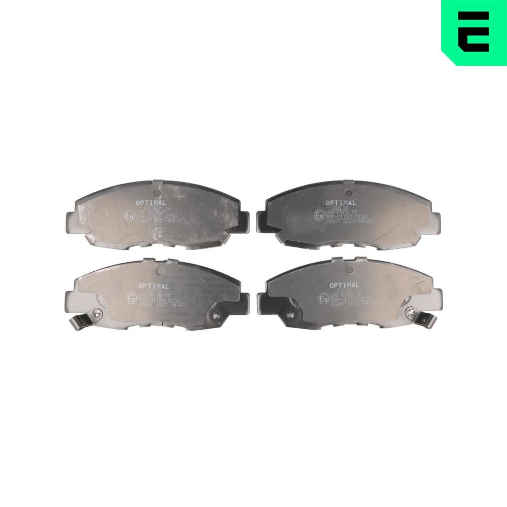 Гальмівні колодки дискові OPTIMAL BP10133 - zapix