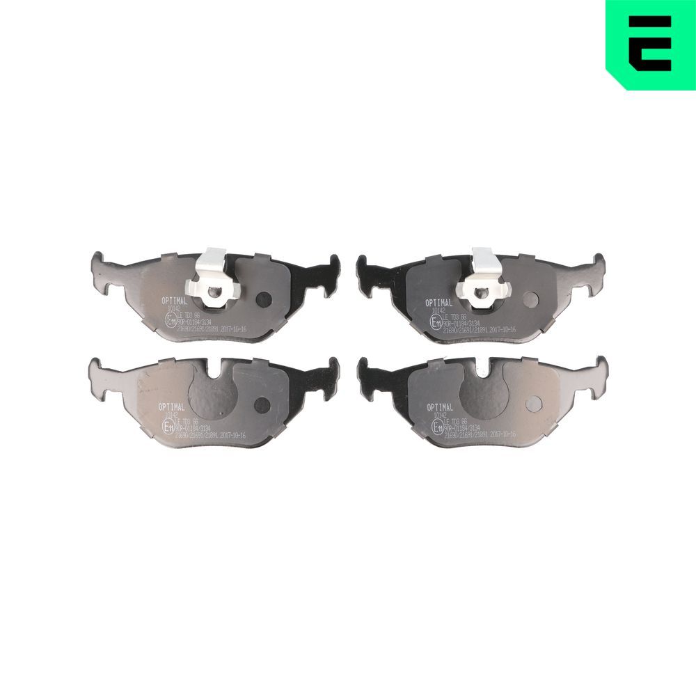 Гальмівні колодки дискові OPTIMAL BP10142 - zapix