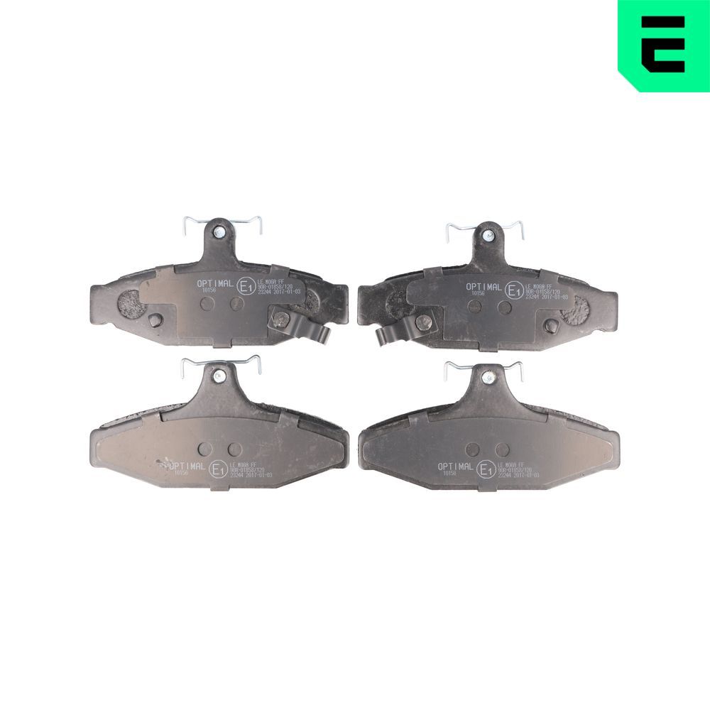 Гальмівні колодки дискові OPTIMAL BP10156 - zapix
