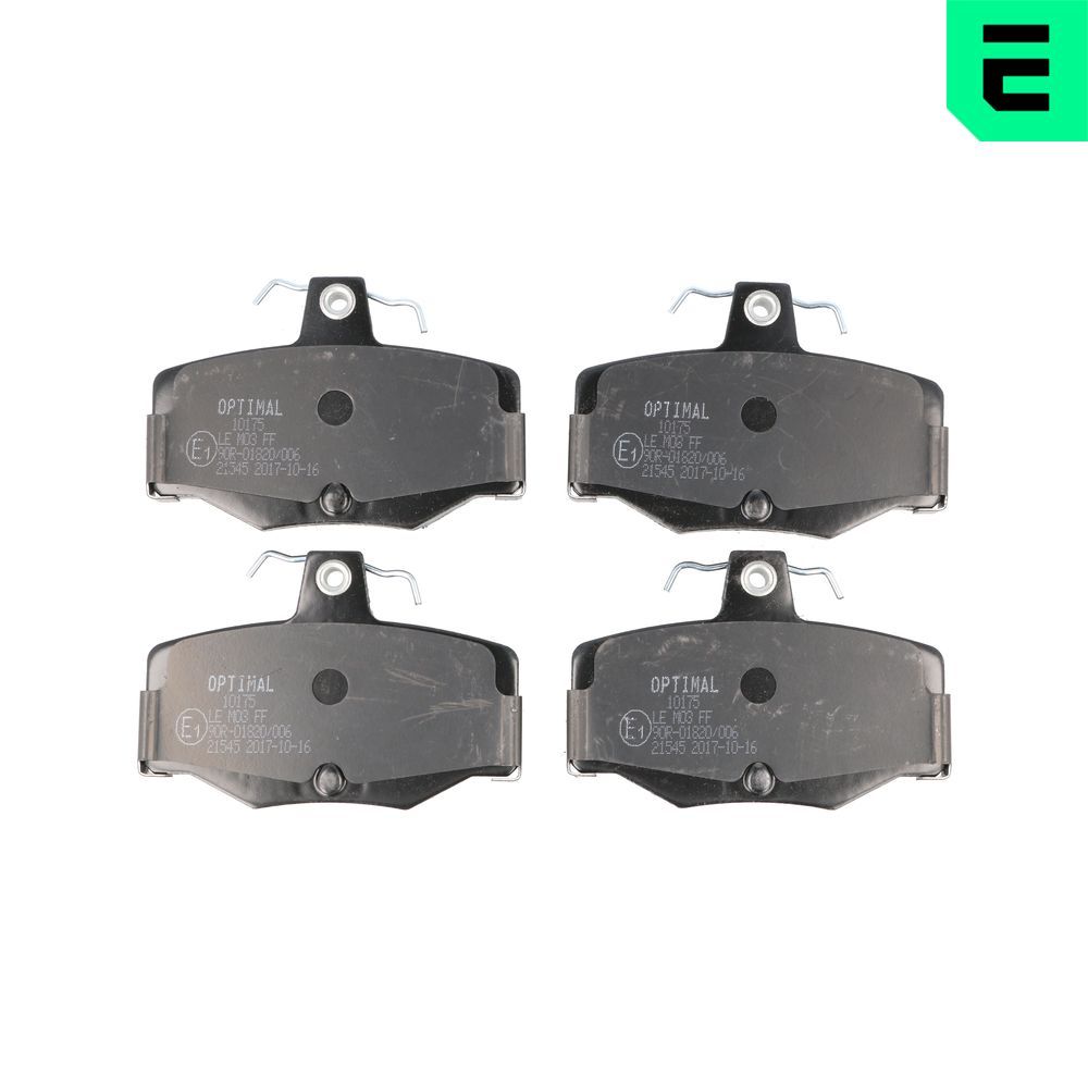 Гальмівні колодки дискові OPTIMAL BP10175 - zapix
