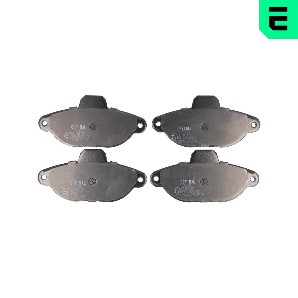 Гальмівні колодки дискові OPTIMAL BP10180 - zapix