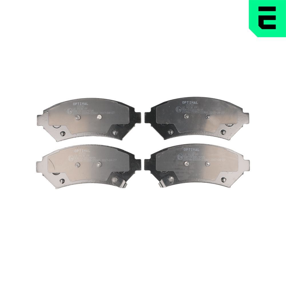 Гальмівні колодки дискові OPTIMAL BP10190 - zapix