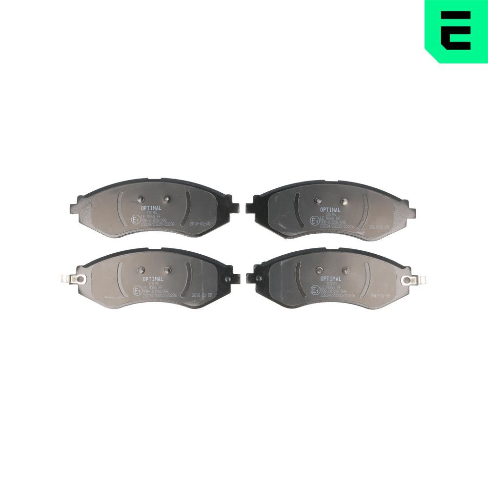 Гальмівні колодки дискові OPTIMAL BP10195 - zapix