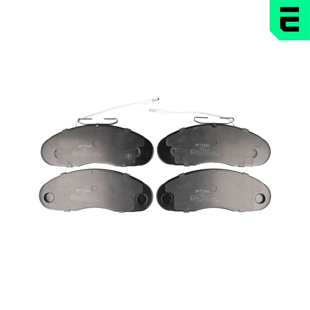 Гальмівні колодки дискові OPTIMAL BP12009 - zapix