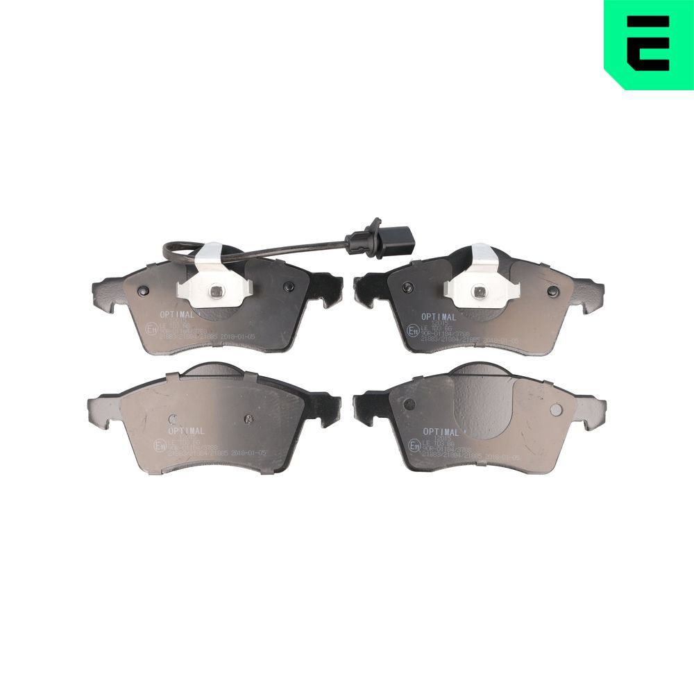 Гальмівні колодки дискові OPTIMAL BP12015 - zapix