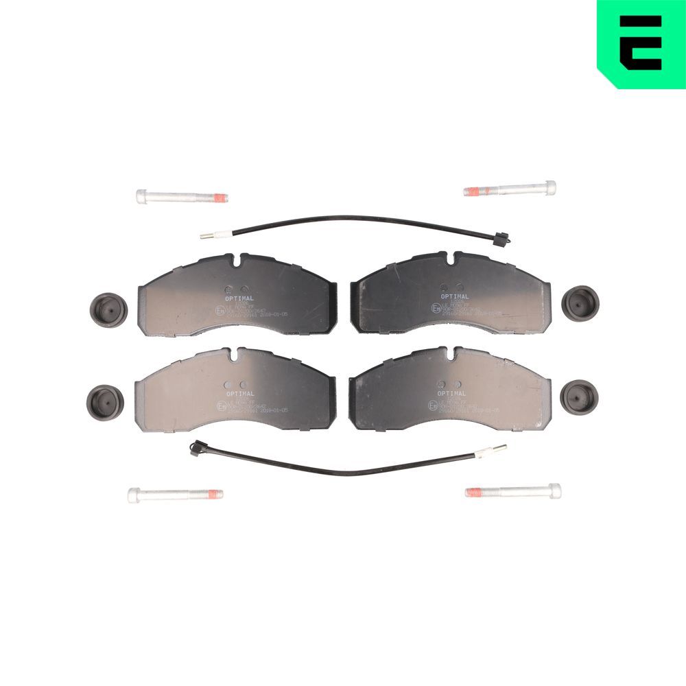 Гальмівні колодки дискові OPTIMAL BP12026 - zapix