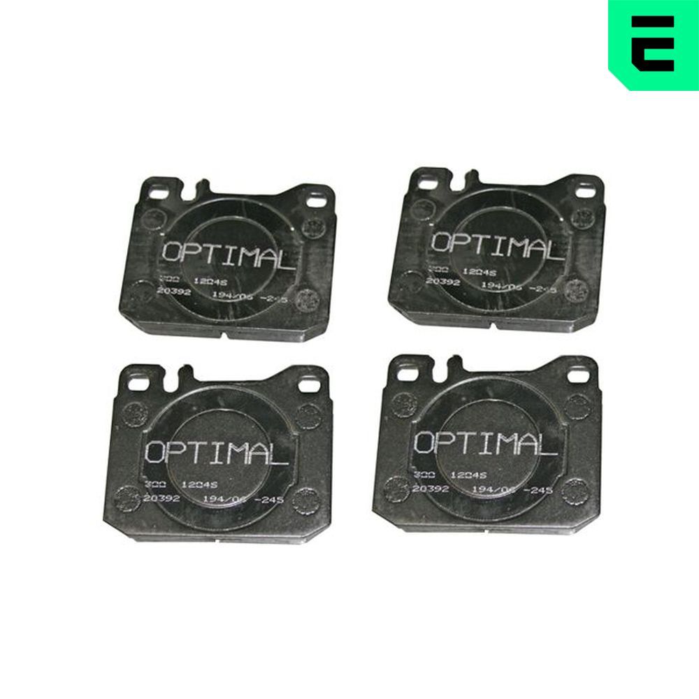 Гальмівні колодки дискові OPTIMAL BP12046 - zapix
