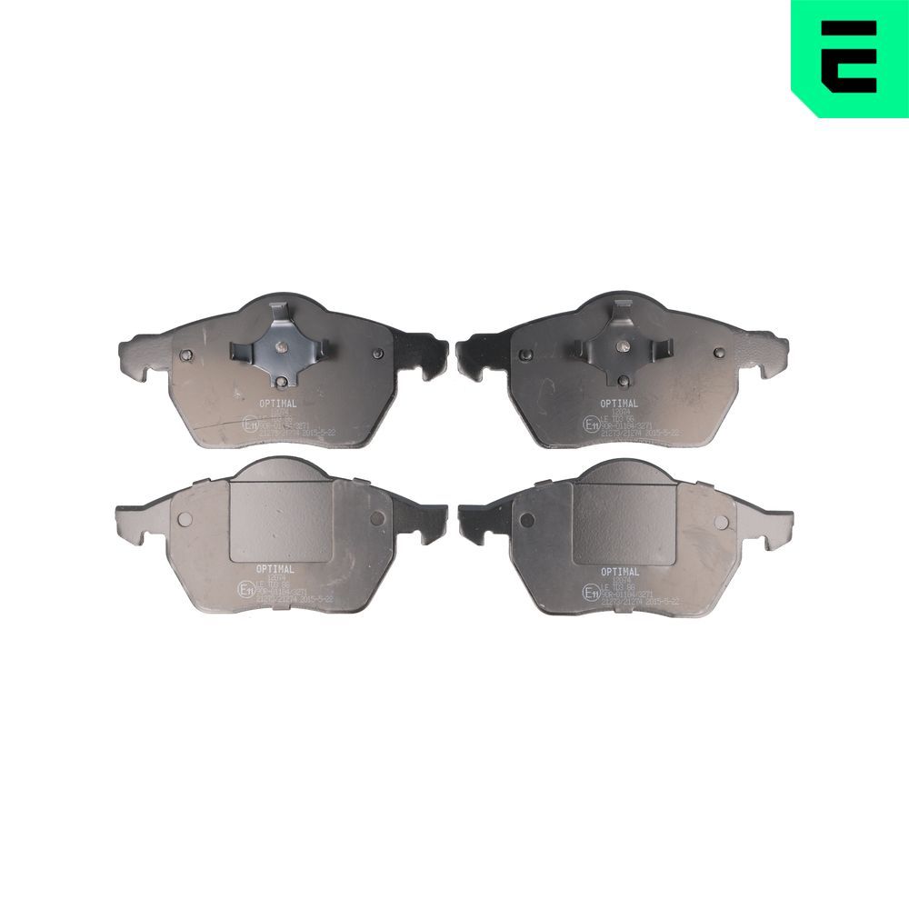 Гальмівні колодки дискові OPTIMAL BP12074 - zapix