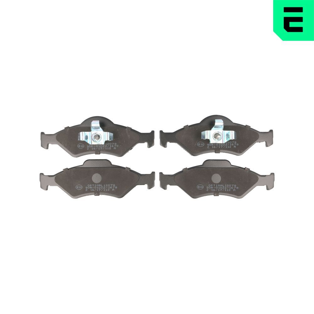 Гальмівні колодки дискові OPTIMAL BP12078 - zapix